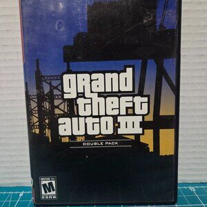 Grand Theft Auto 3 III  - PS2 Playstation 2 Complete With Map Tested Video Game